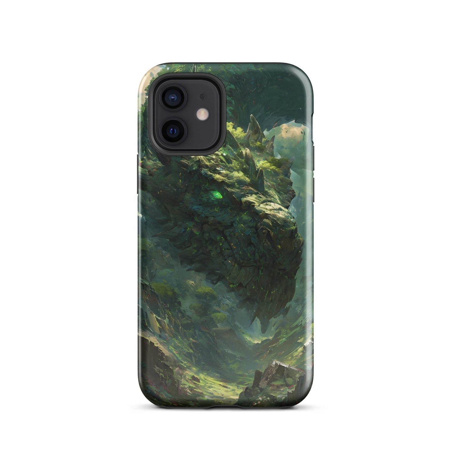 Earth Dragon: The Living Mountain Tough Case for iPhone® - Chromavolt