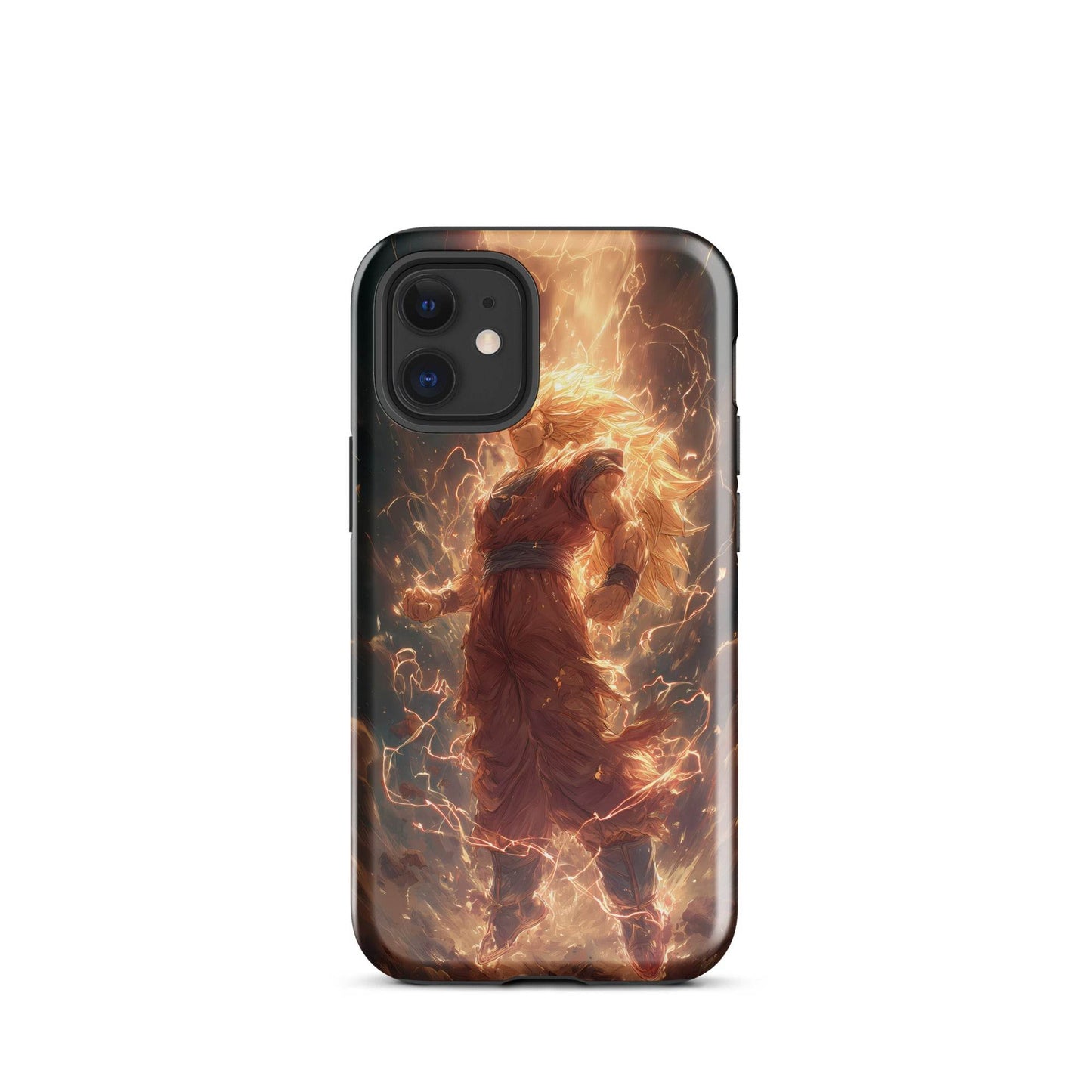 Super Saiyan 3 Goku, Dragon Ball Z Anime Fan Art Tough Case for iPhone® - Chromavolt
