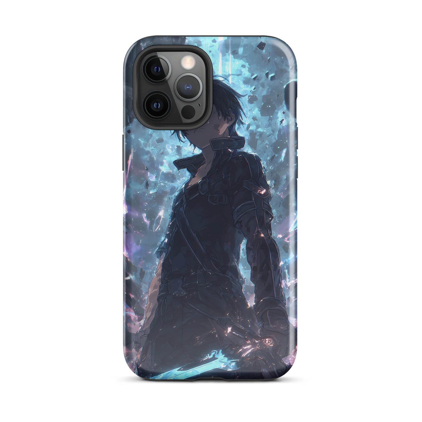 Kirito Kirigaya Sword Art Online Anime Fan Art Tough Case for iPhone® - Chromavolt