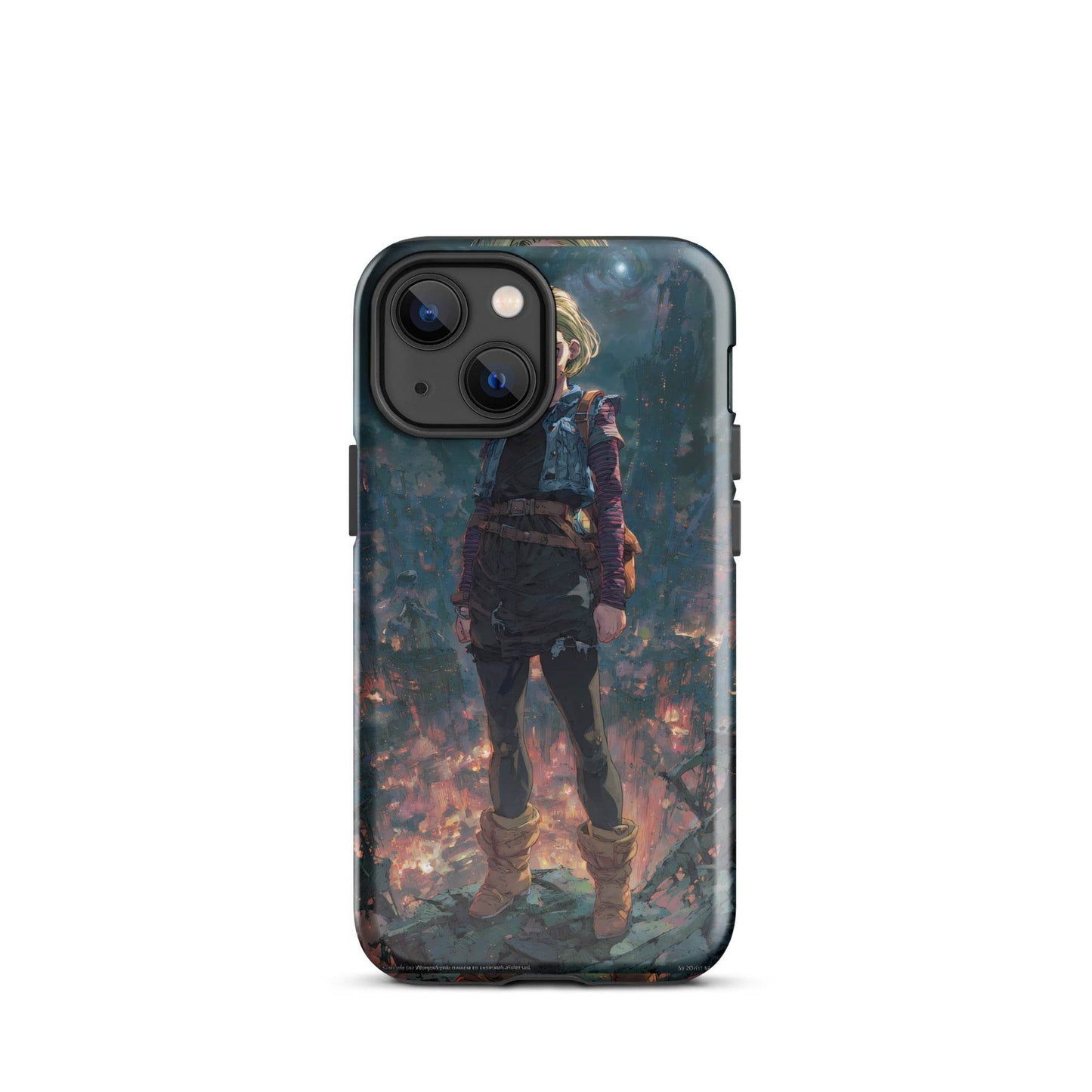 Android 18 Dragon Ball Z Anime Tough Case for iPhone® - Chromavolt