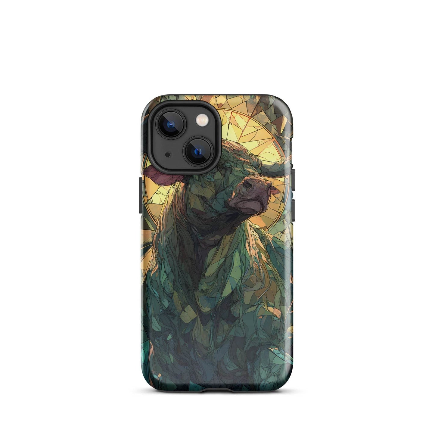 Taurus Zodiac Sign Fan Art Tough Case for iPhone® - Chromavolt