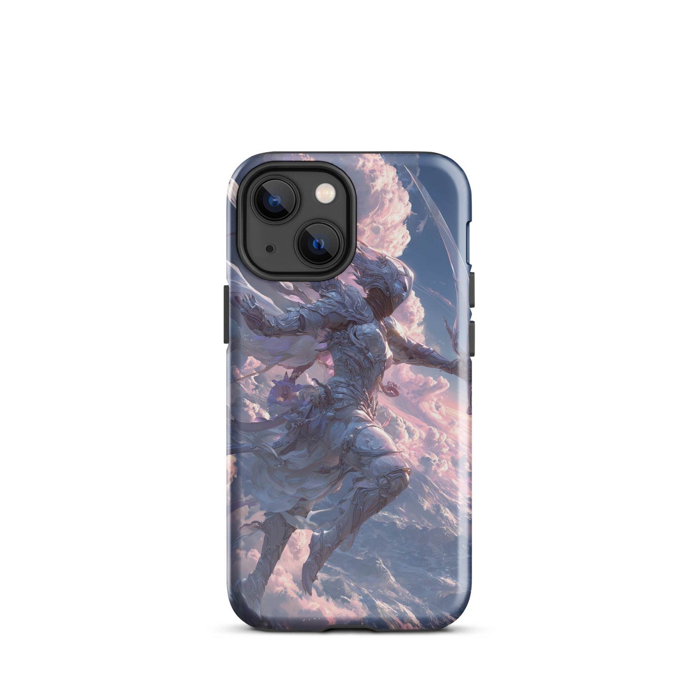 Wind Elemental Knight, Original Anime Art Tough Case for iPhone® - Chromavolt