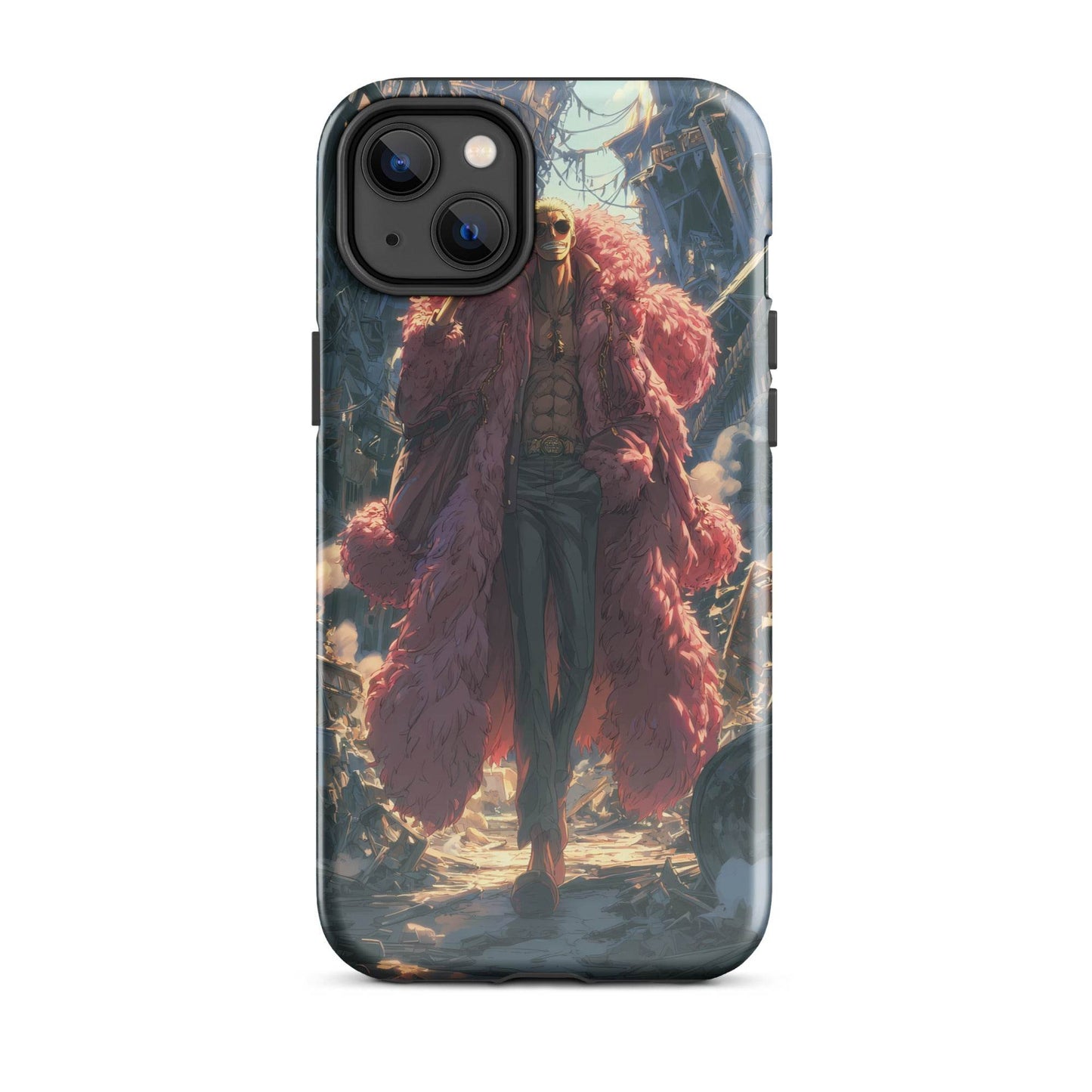 Donquixote Doflamingo King of Dressrosa, One Piece Anime Tough Case for iPhone® - Chromavolt