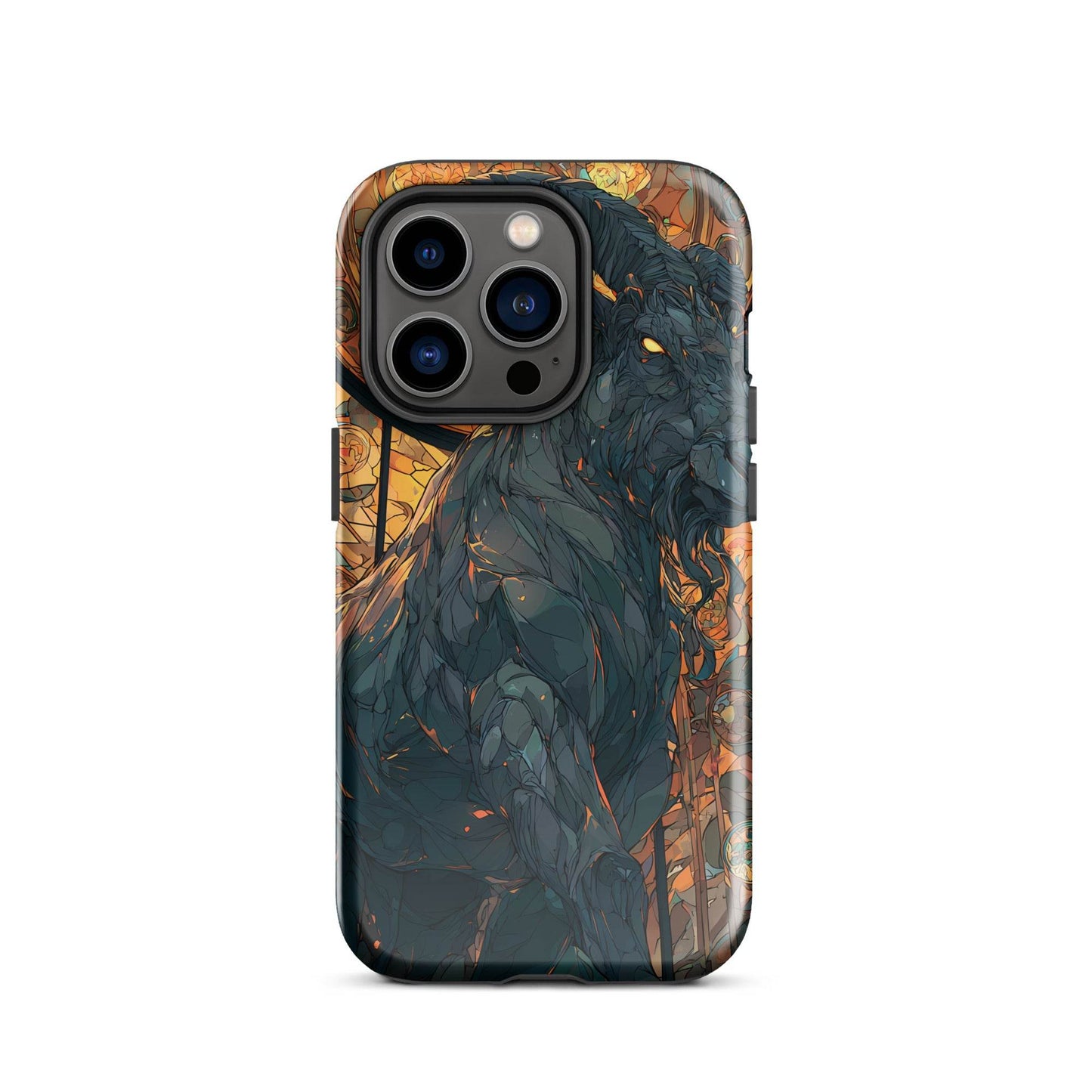 Capricorn Zodiac Sign Fan Art Tough Case for iPhone® - Chromavolt