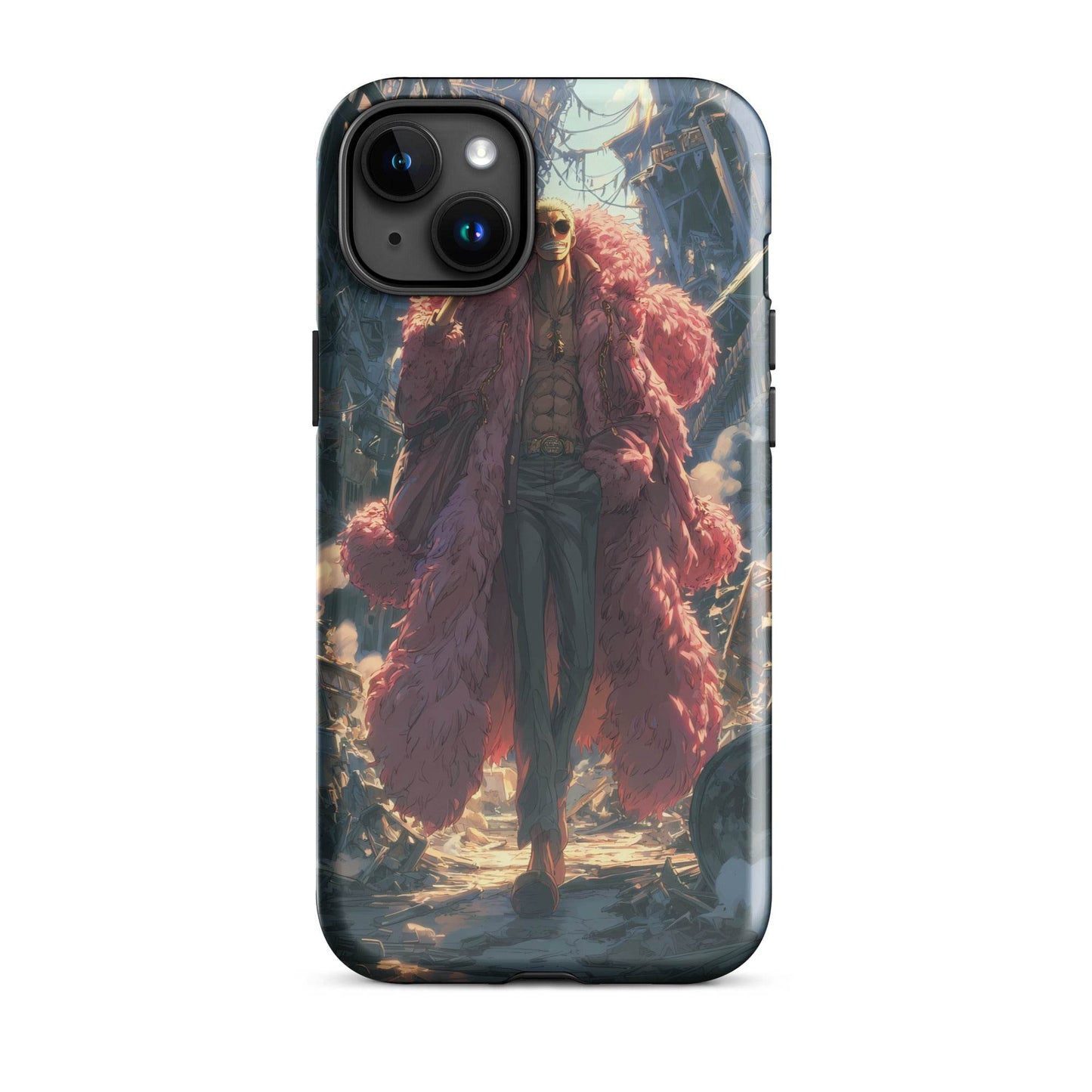 Donquixote Doflamingo King of Dressrosa, One Piece Anime Tough Case for iPhone® - Chromavolt