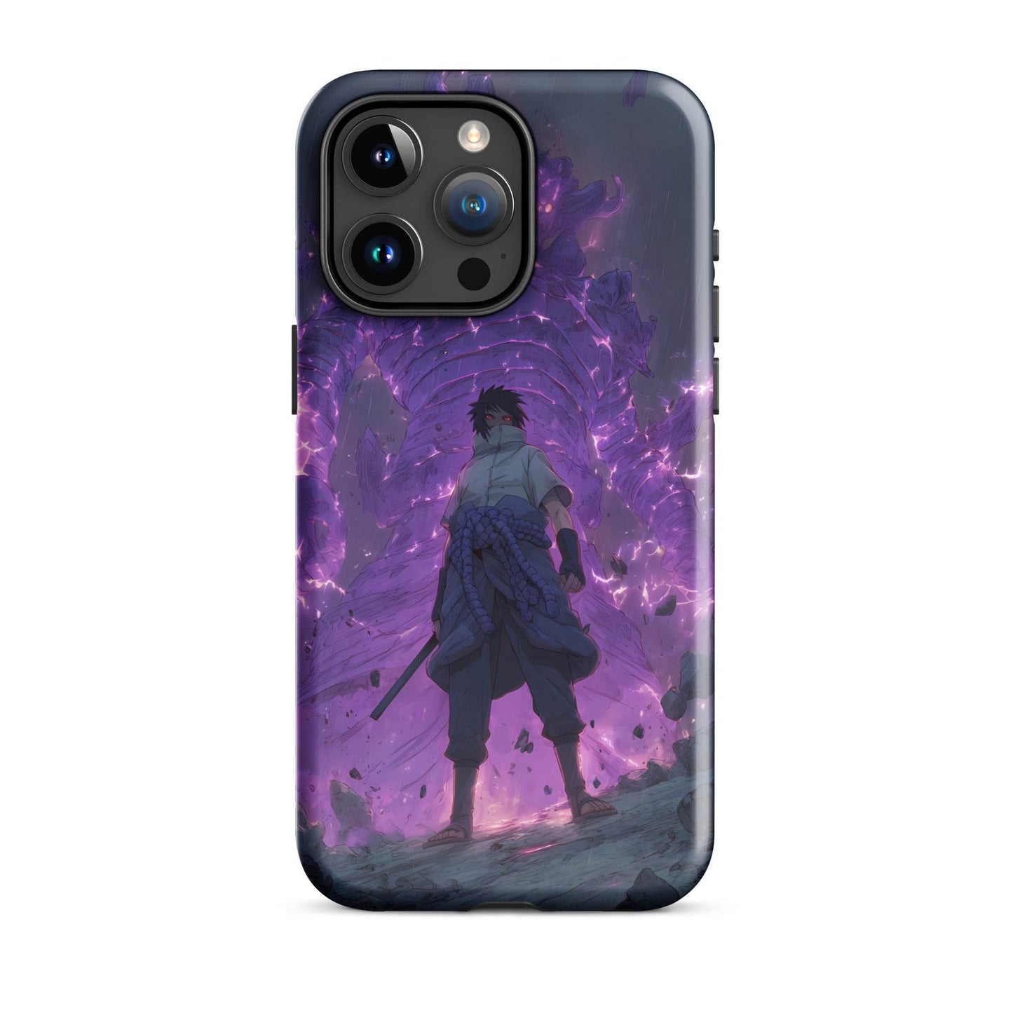 Susanoo Sasuke Uchiha, Naruto Shippuden Mangekyo Sharingan Tough Case for iPhone® - Chromavolt