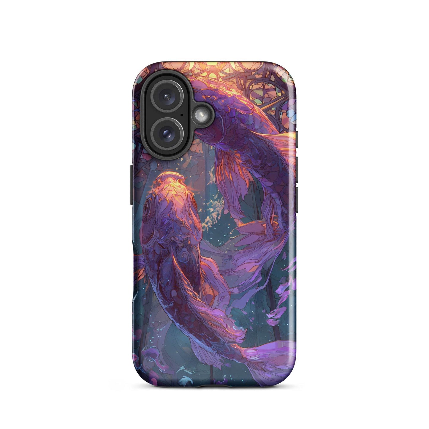Pisces Zodiac Sign Fan Art Tough Case for iPhone® - Chromavolt