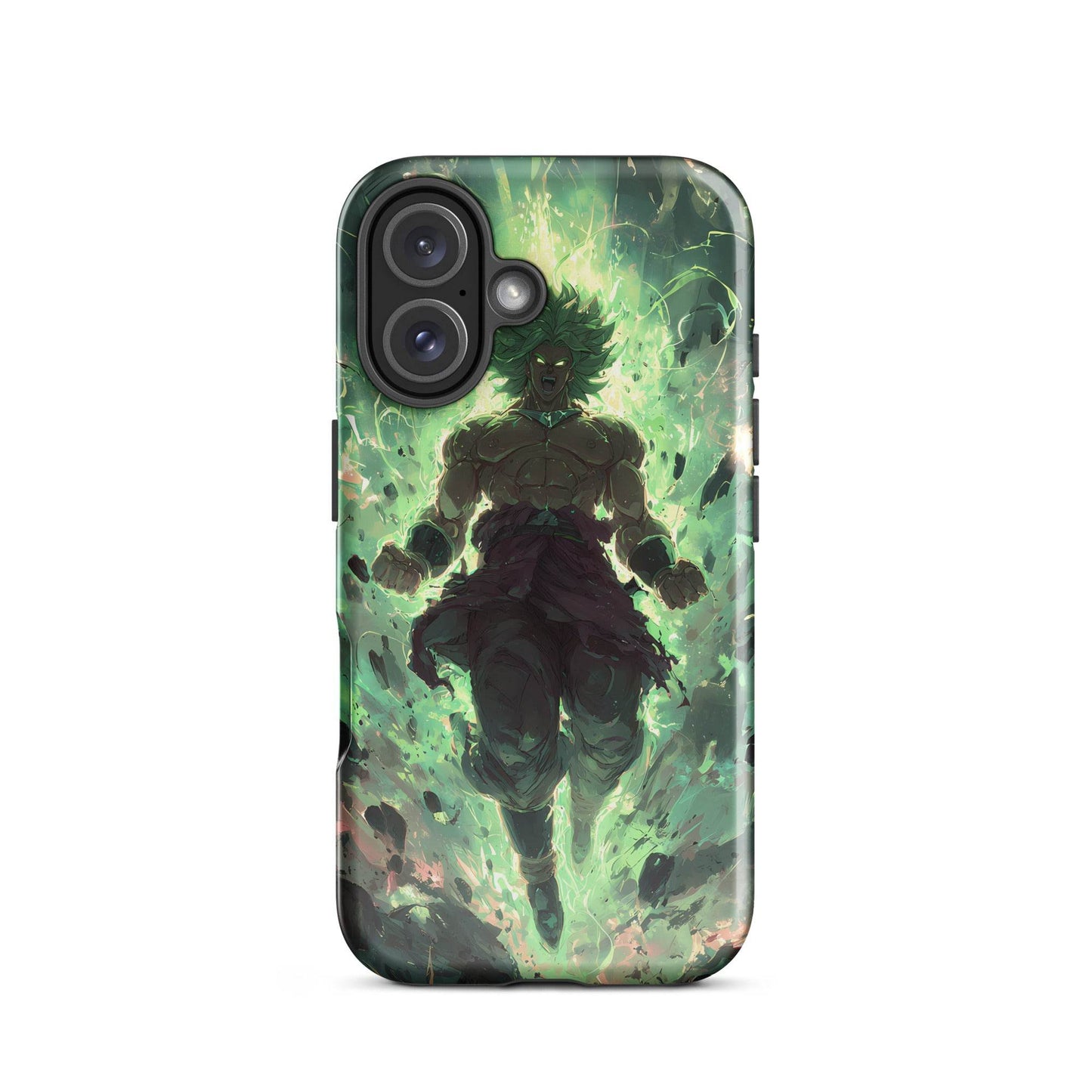 Legendary Super Saiyan Broly, Dragon Ball Z SSJ Tough Case for iPhone® - Chromavolt