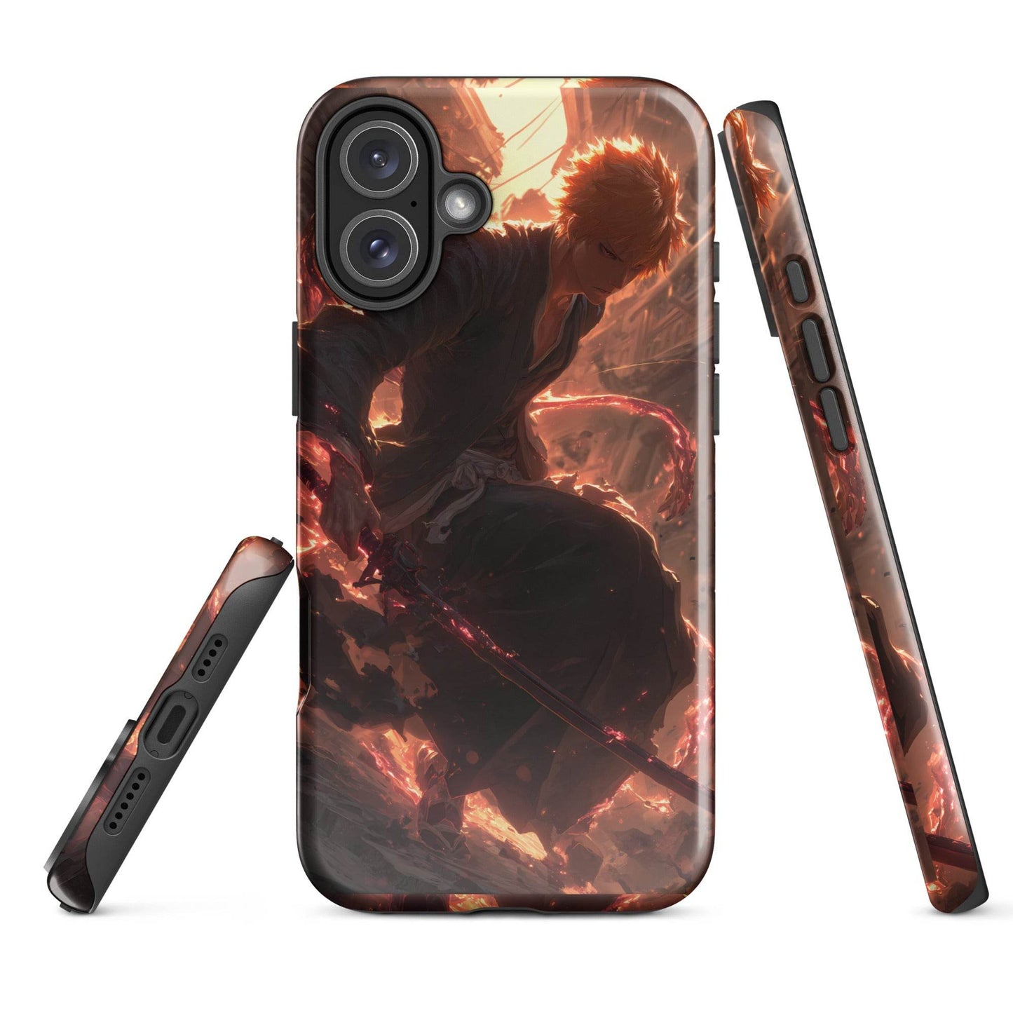 Ichigo Kurosaki, Bleach Thousand Year Anime Tough Case for iPhone® - Chromavolt