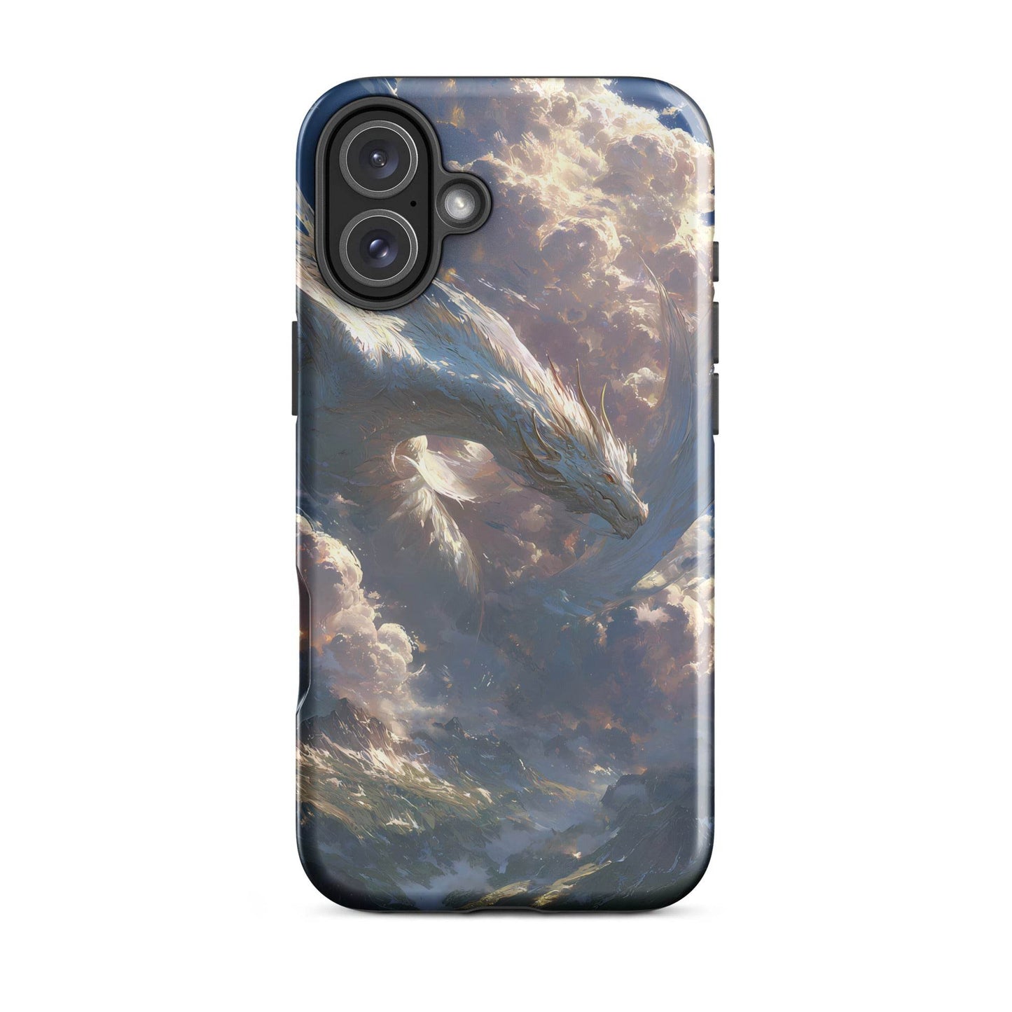 Wind Dragon: The Sky Dancer Fantasy Art Tough Case for iPhone® - Chromavolt