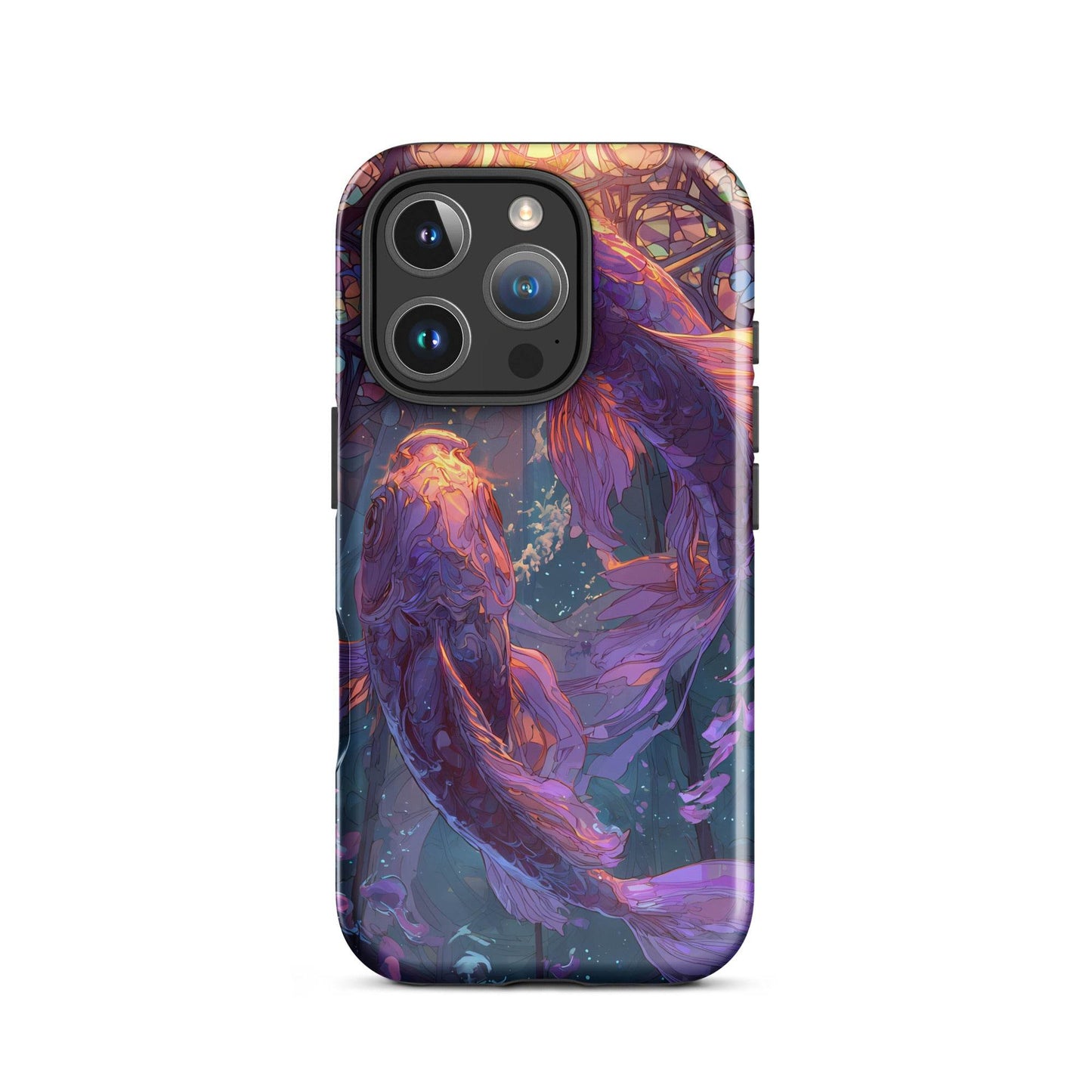 Pisces Zodiac Sign Fan Art Tough Case for iPhone® - Chromavolt