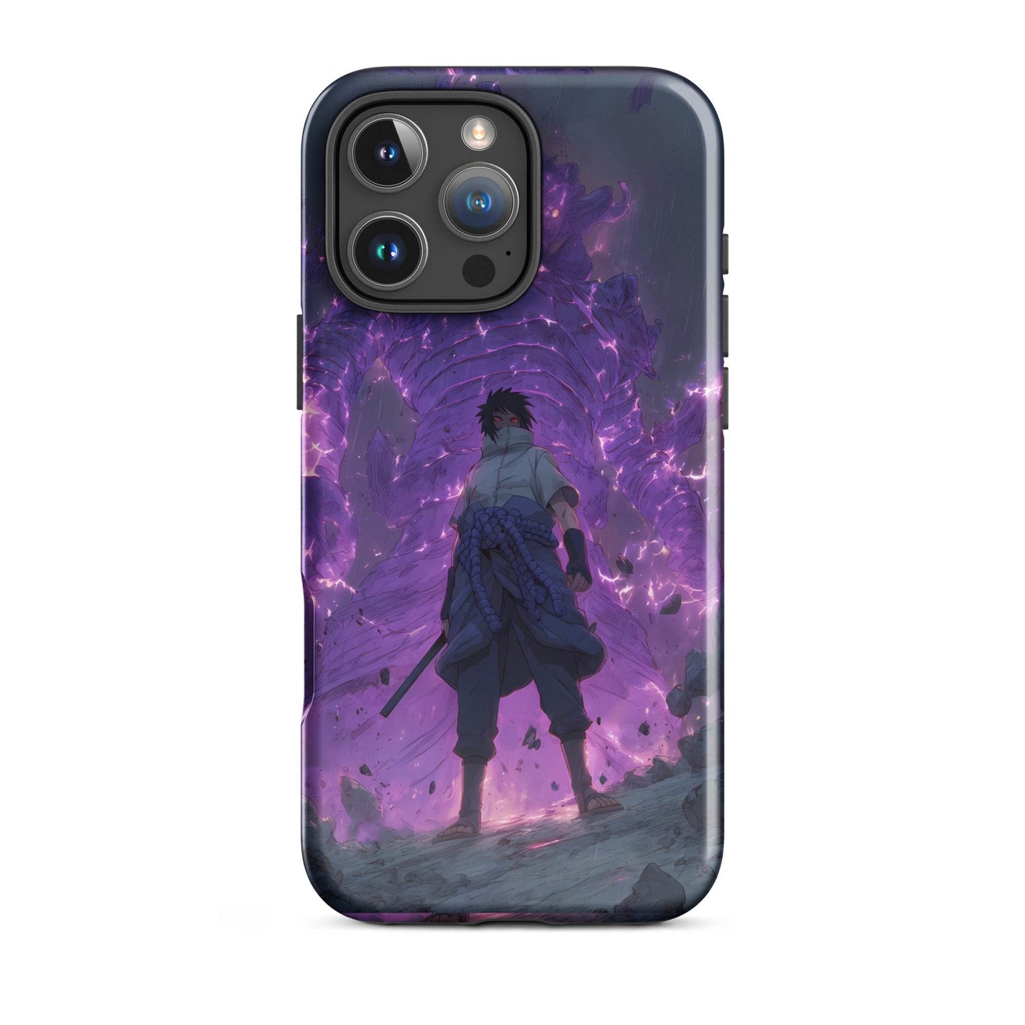 Susanoo Sasuke Uchiha, Naruto Shippuden Mangekyo Sharingan Tough Case for iPhone® - Chromavolt