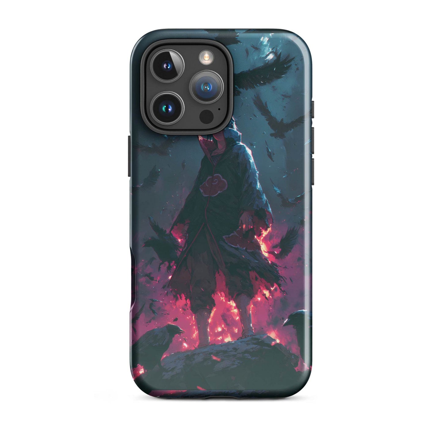 Itachi Uchiha, Naruto Shippuden Akatsuki Tsukuyomi Anime Tough Case for iPhone® - Chromavolt