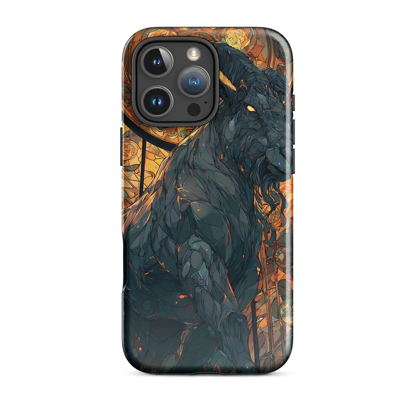 Capricorn Zodiac Sign Fan Art Tough Case for iPhone® - Chromavolt