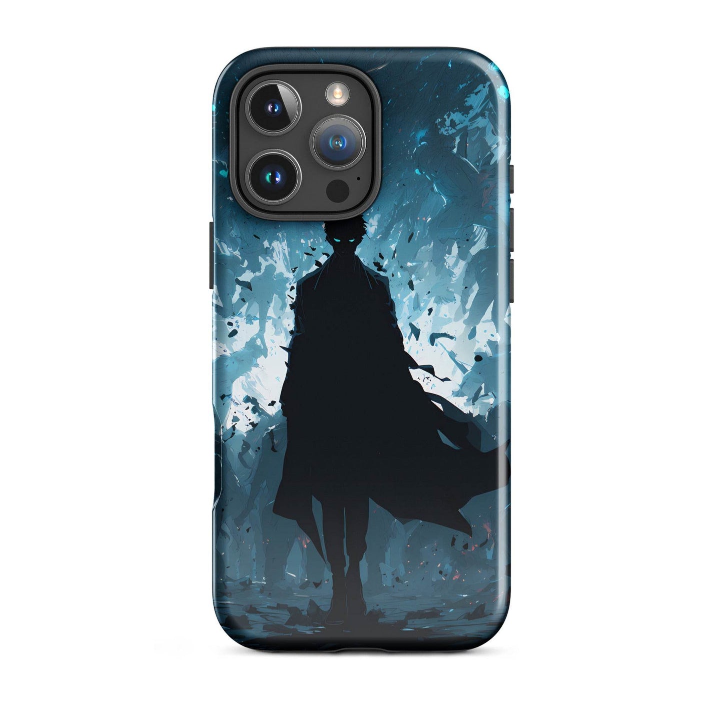Solo Leveling Sung Jinwoo Arise Anime Fan Art Tough Case for iPhone® - Chromavolt