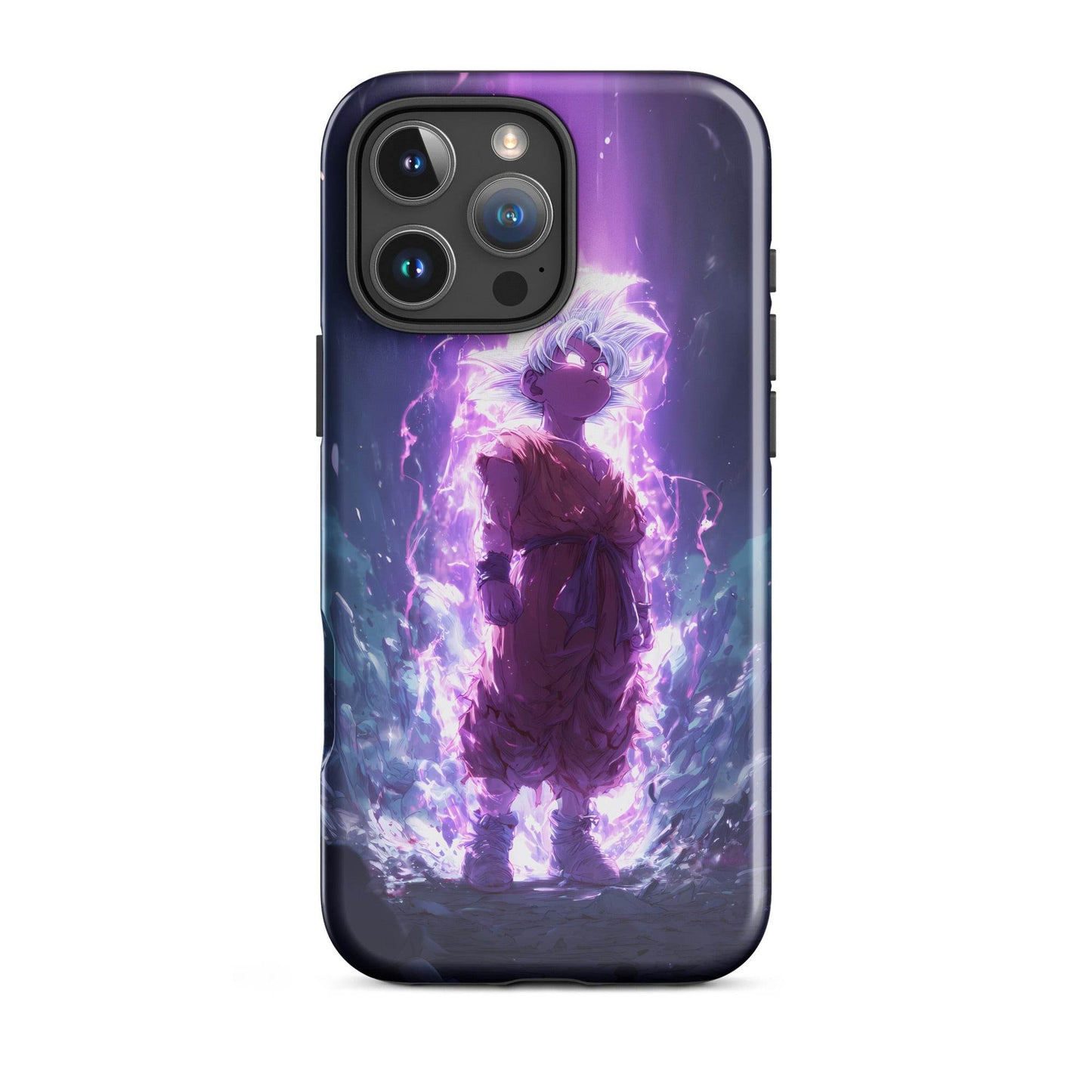 Kid Goku Ultra Instinct, Dragon Ball Super GT Tough Case for iPhone® - Chromavolt