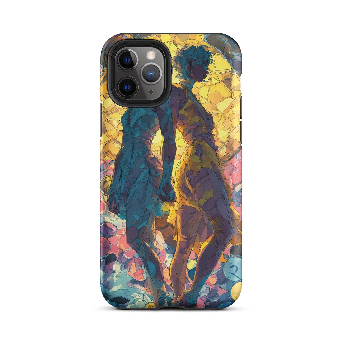 Gemini Zodiac Sign Fan Art Tough Case for iPhone® - Chromavolt