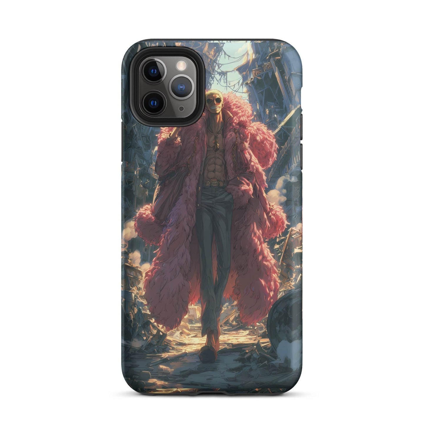 Donquixote Doflamingo King of Dressrosa, One Piece Anime Tough Case for iPhone® - Chromavolt