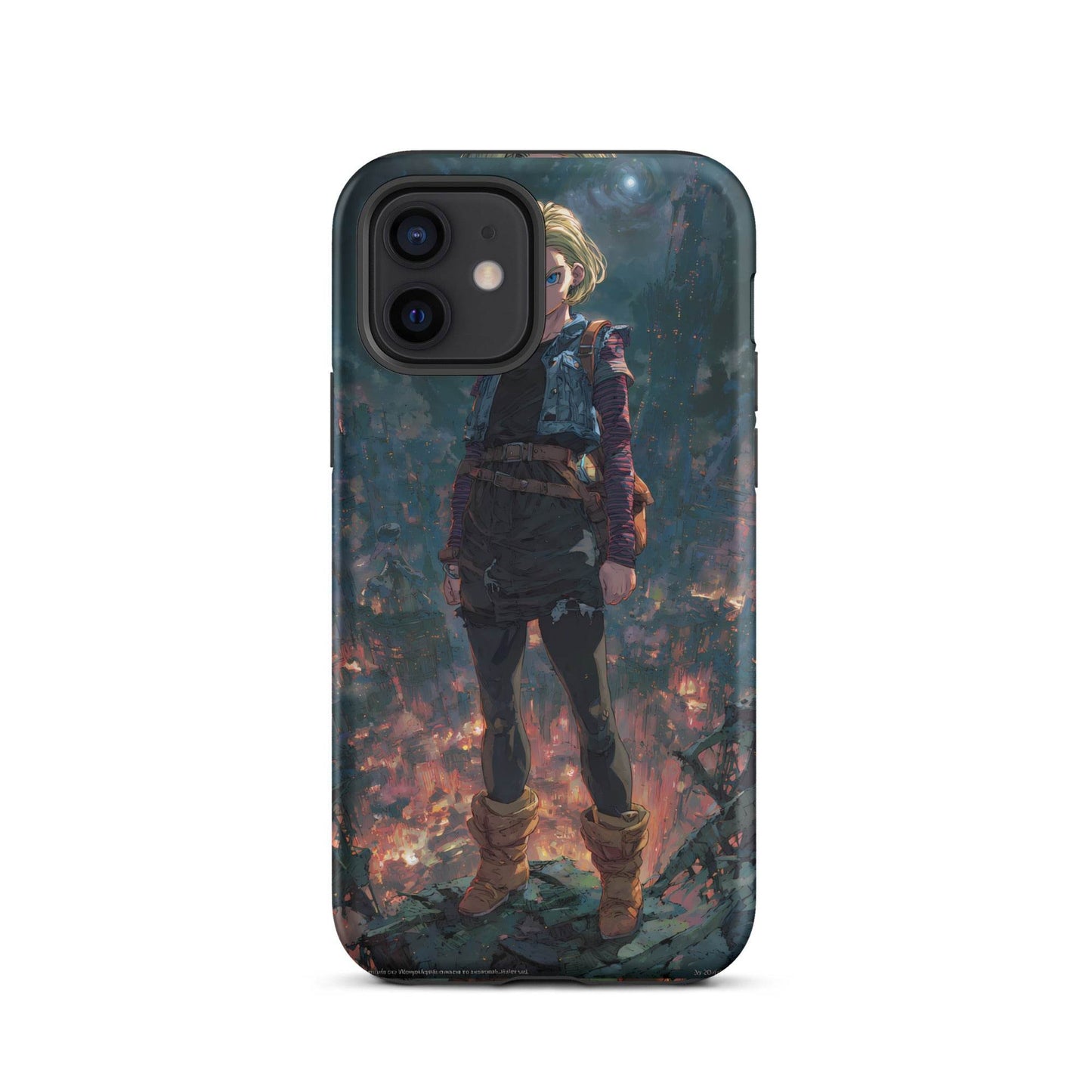 Android 18 Dragon Ball Z Anime Tough Case for iPhone® - Chromavolt