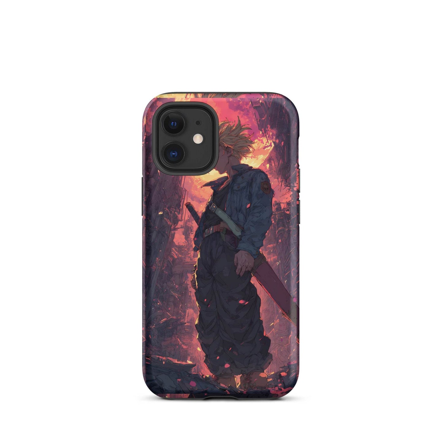 Super Saiyan Trunks Dragon Ball Z Tough Case for iPhone® - Chromavolt