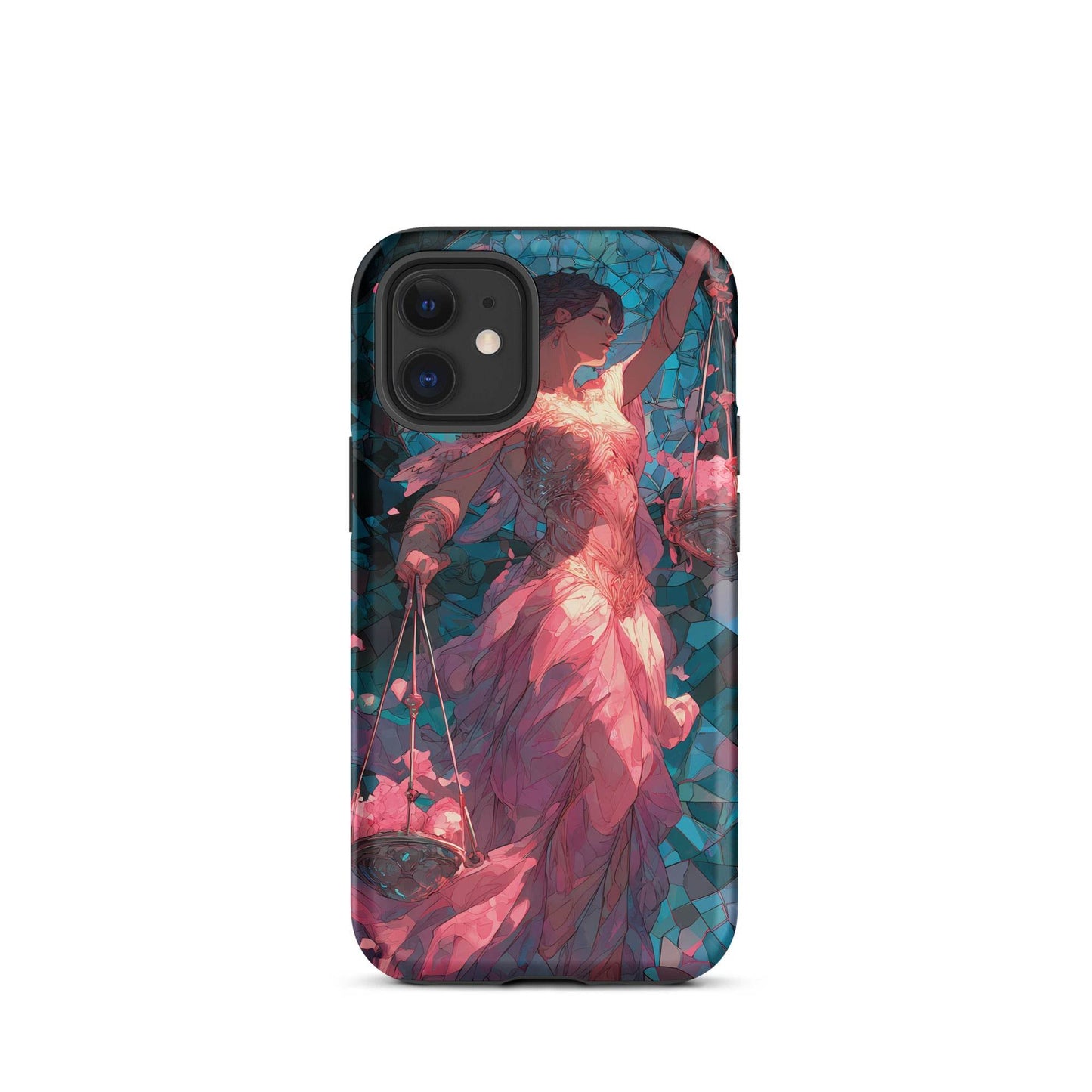 Libra Zodiac Sign Fan Art Tough Case for iPhone® - Chromavolt