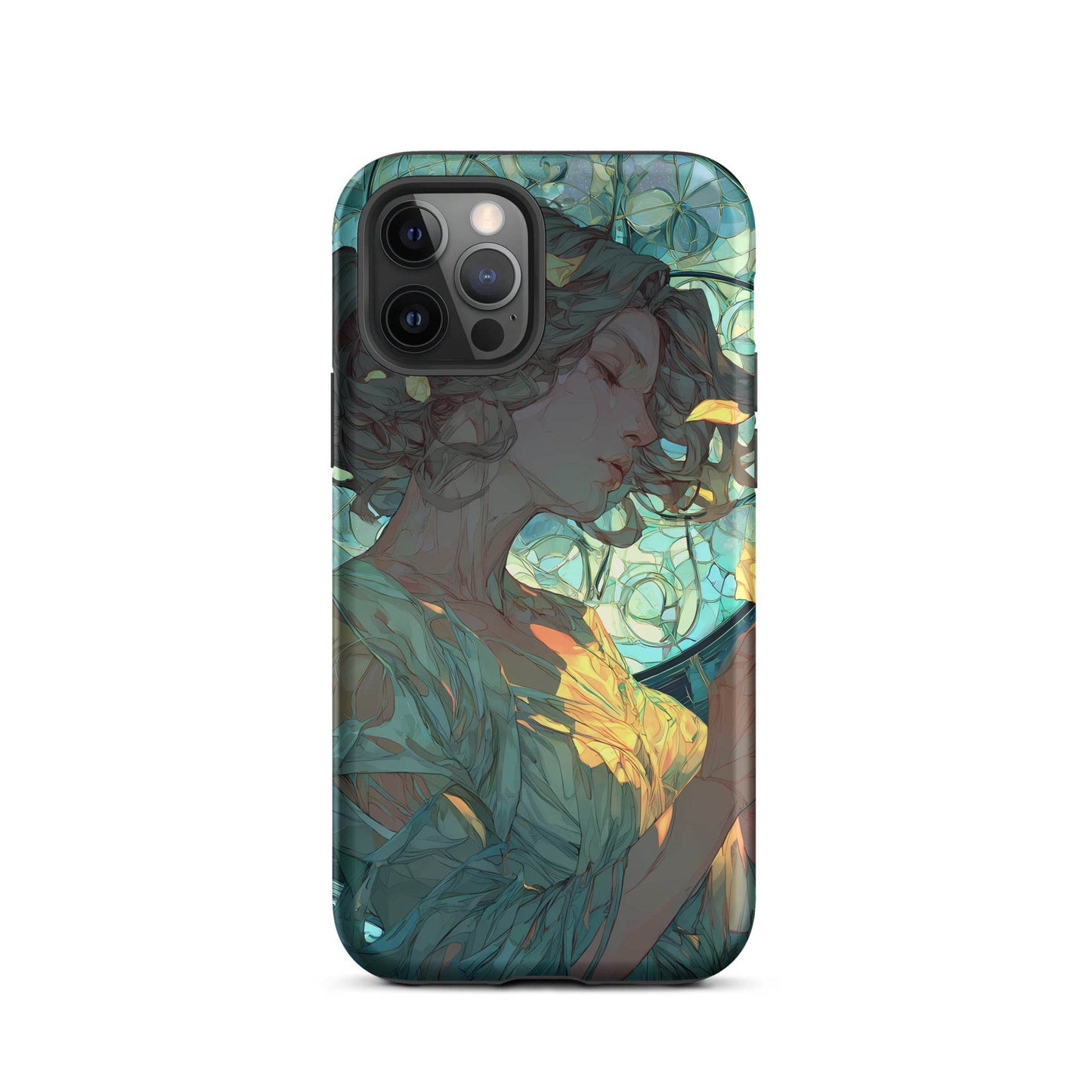 Virgo Zodiac Sign Fan Art Tough Case for iPhone® - Chromavolt
