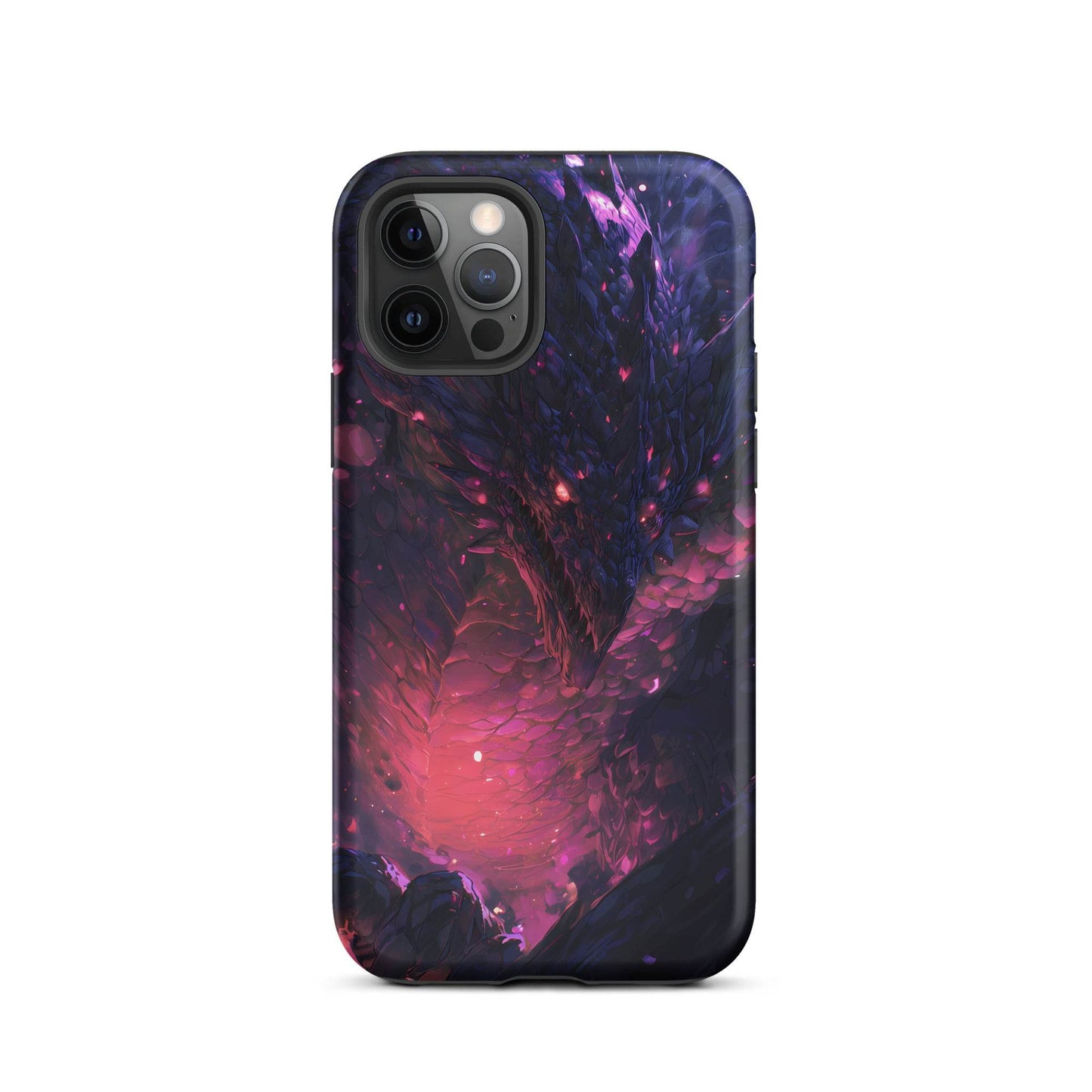 Darkness Dragon: The Void Warden Tough Case for iPhone® - Chromavolt