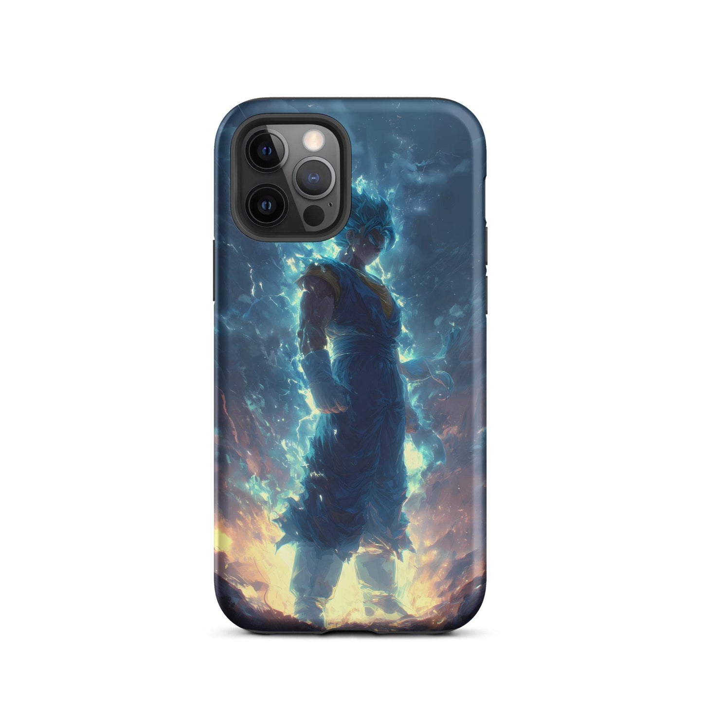 Super Saiyan Blue Vegito, Dragon Ball Super Anime Fan Art Tough Case for iPhone® - Chromavolt