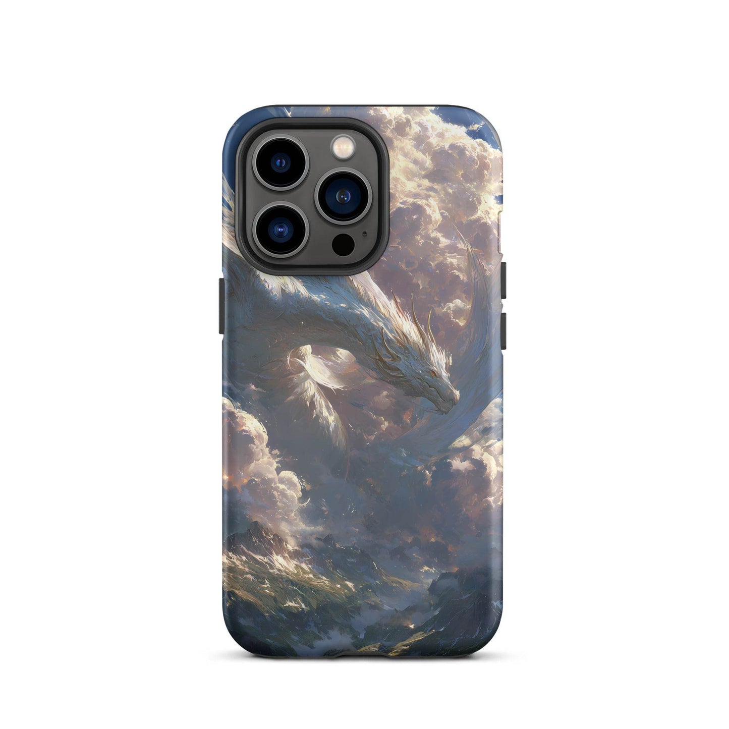 Wind Dragon: The Sky Dancer Fantasy Art Tough Case for iPhone® - Chromavolt