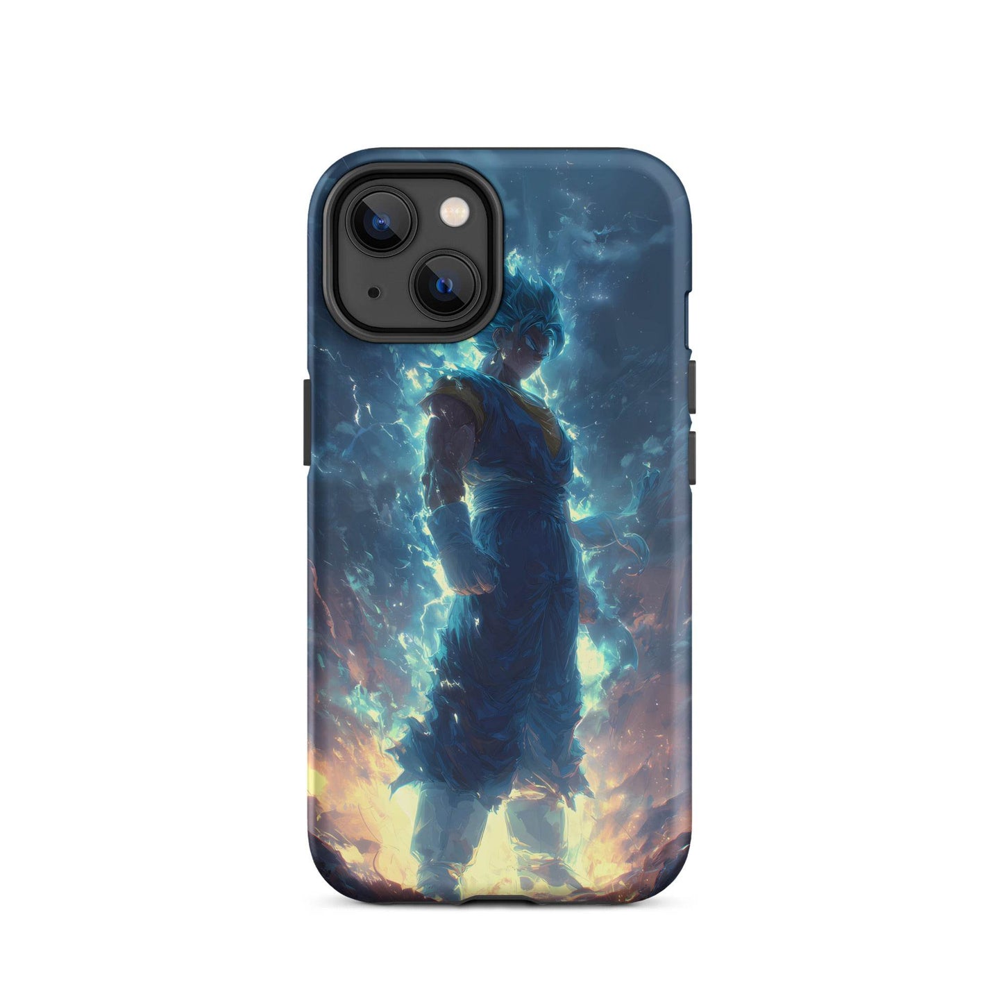 Super Saiyan Blue Vegito, Dragon Ball Super Anime Fan Art Tough Case for iPhone® - Chromavolt
