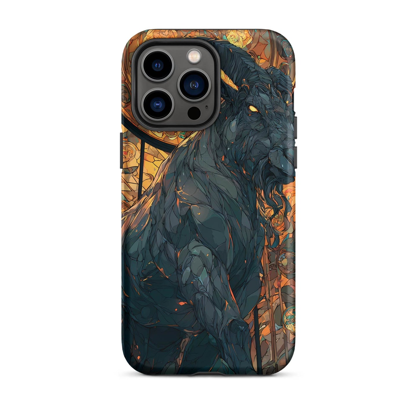 Capricorn Zodiac Sign Fan Art Tough Case for iPhone® - Chromavolt