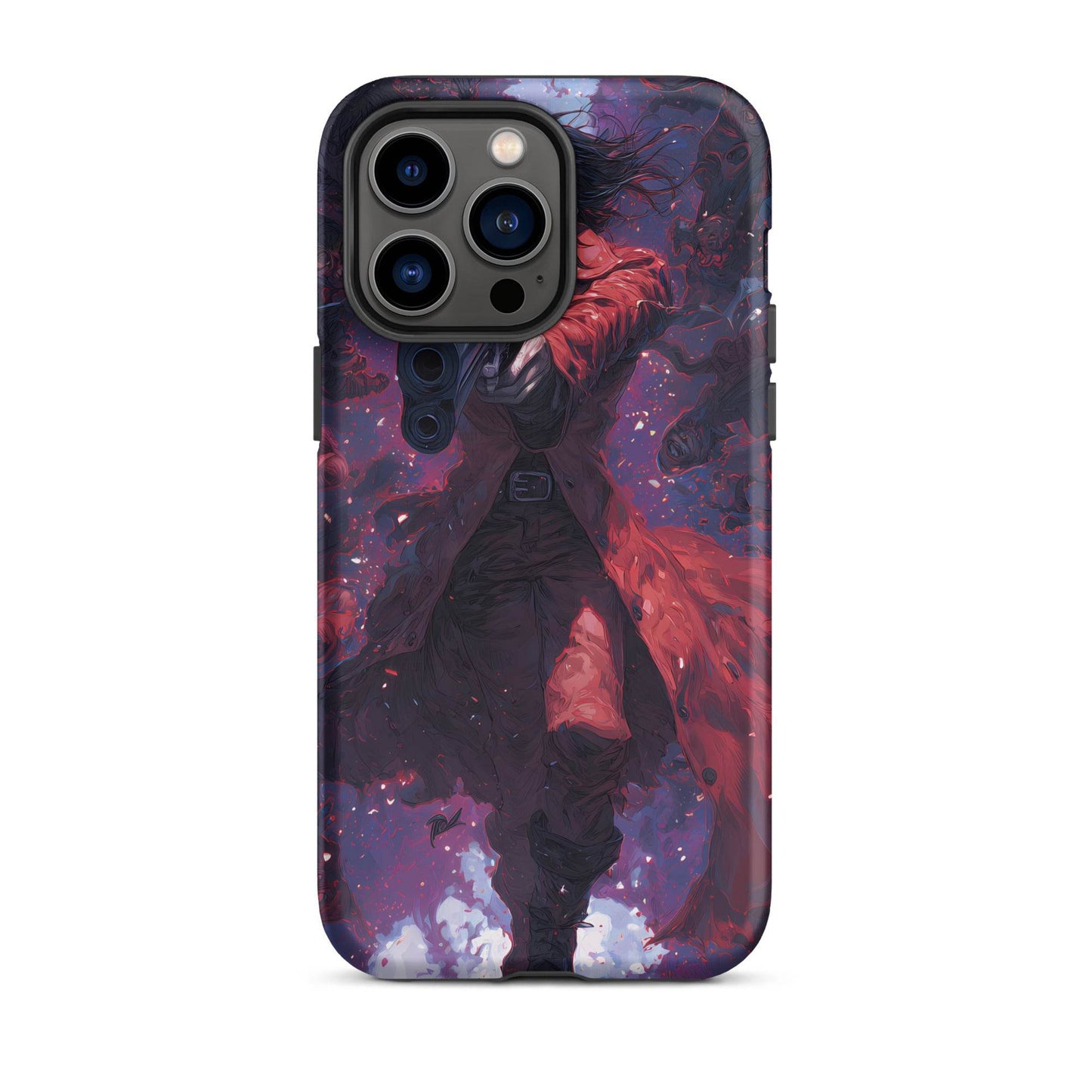 Alucard Hellsing Anime Fan Art Tough Case for iPhone® - Chromavolt