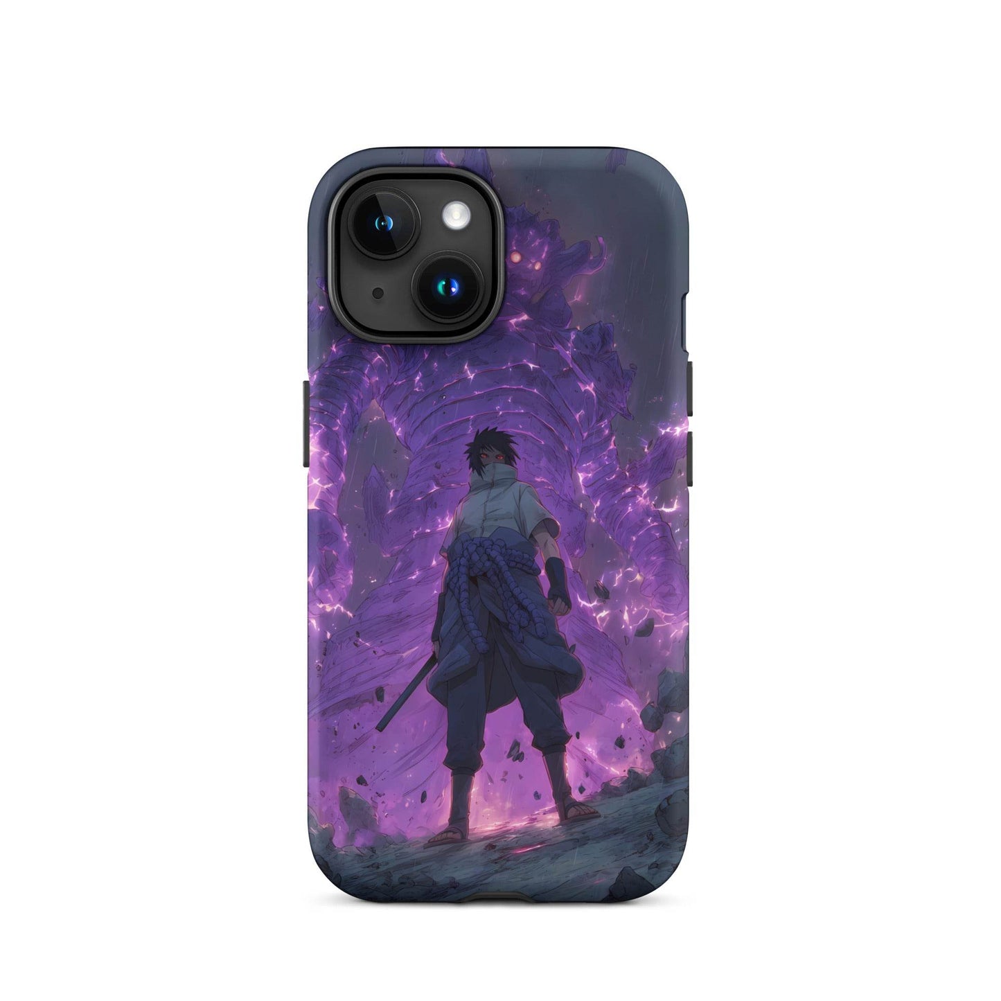Susanoo Sasuke Uchiha, Naruto Shippuden Mangekyo Sharingan Tough Case for iPhone® - Chromavolt