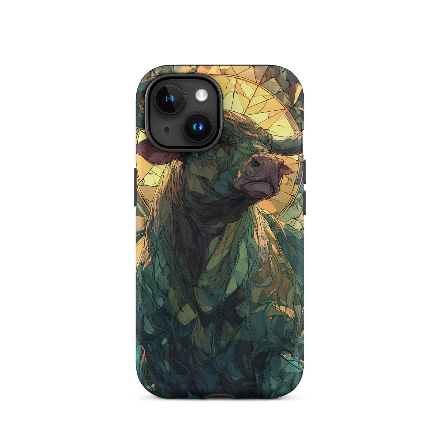 Taurus Zodiac Sign Fan Art Tough Case for iPhone® - Chromavolt