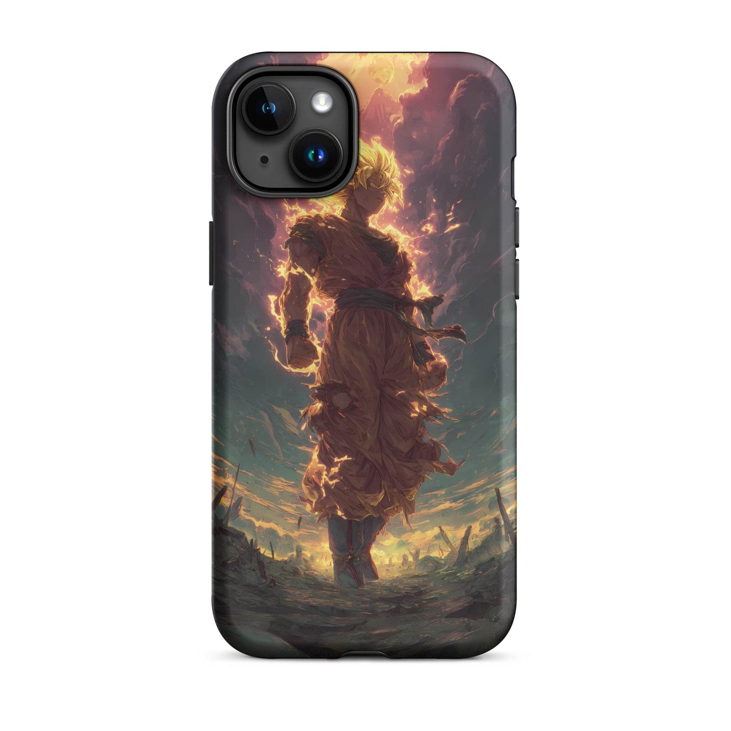 Super Saiyan Goku, Dragon Ball Z Anime Tough Case for iPhone® - Chromavolt