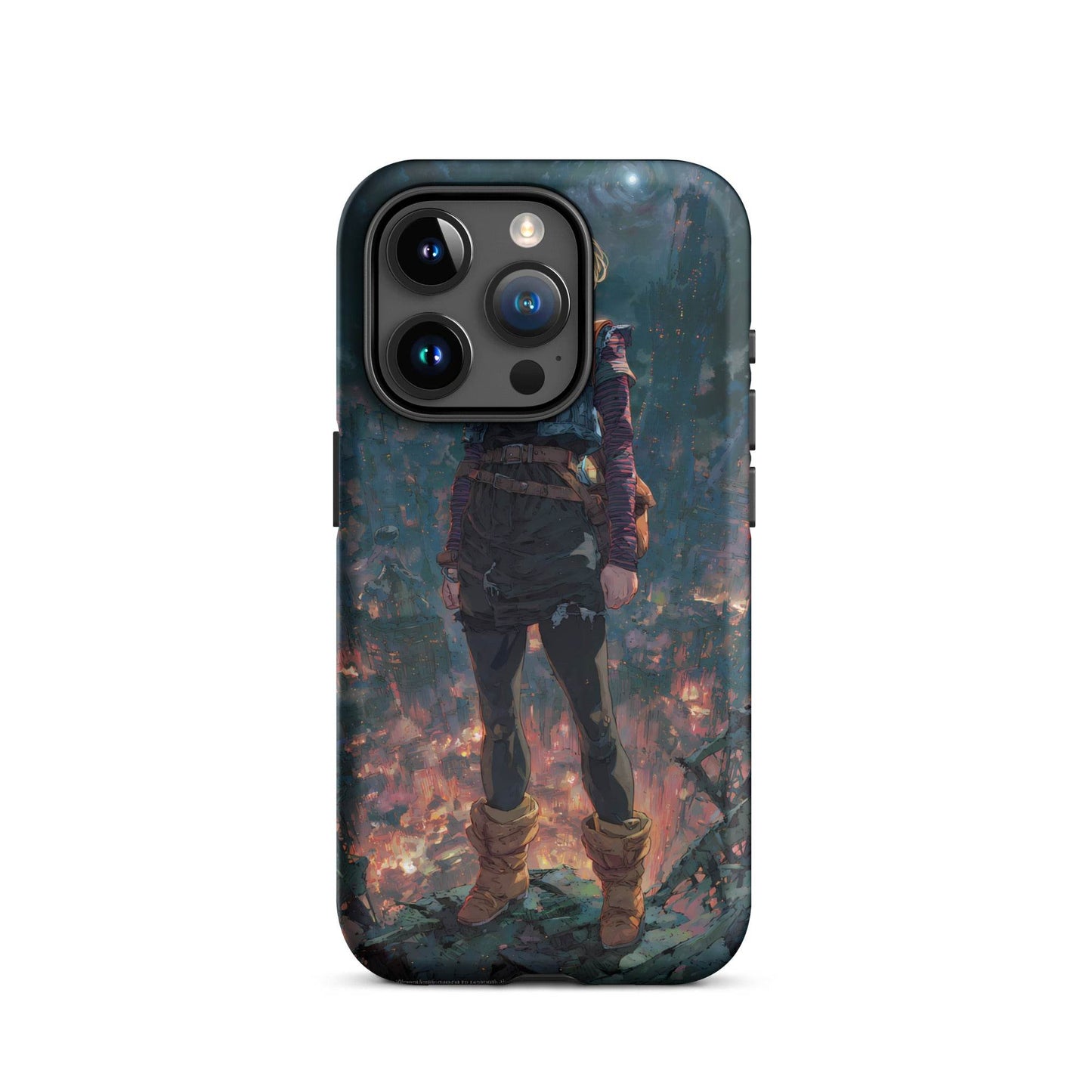 Android 18 Dragon Ball Z Anime Tough Case for iPhone® - Chromavolt