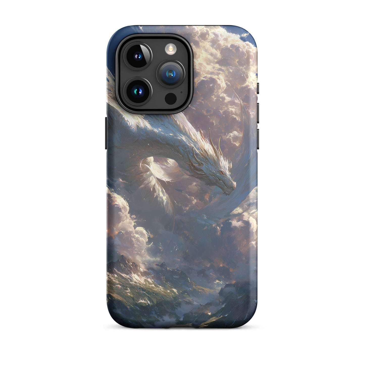 Wind Dragon: The Sky Dancer Fantasy Art Tough Case for iPhone® - Chromavolt
