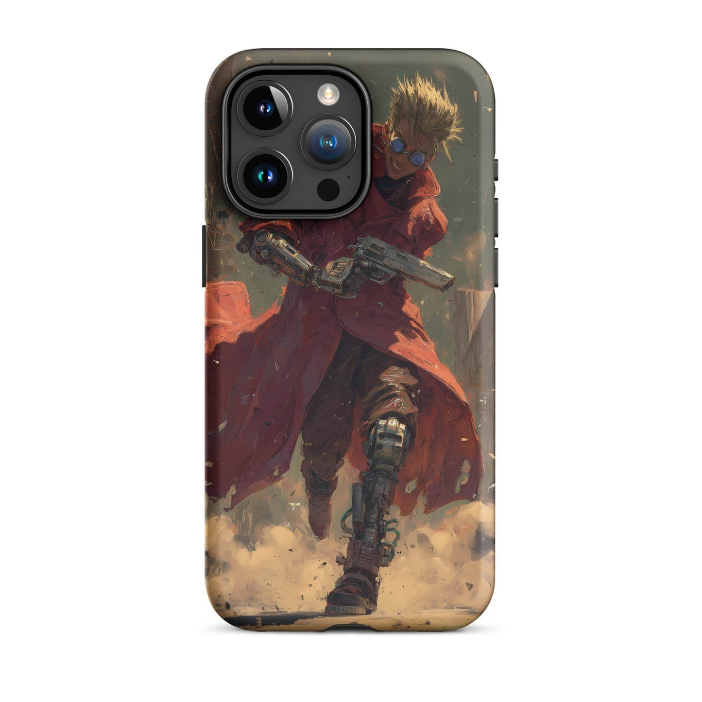 Vash the Stampede, Trigun Anime Fan Art Tough Case for iPhone® - Chromavolt