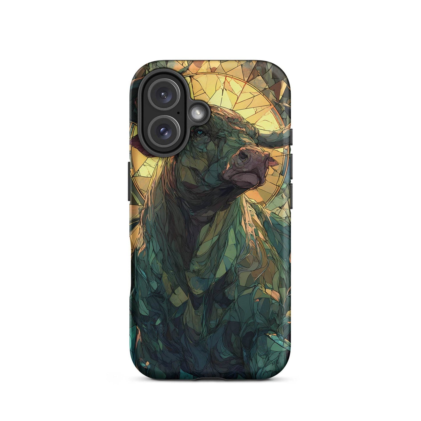 Taurus Zodiac Sign Fan Art Tough Case for iPhone® - Chromavolt