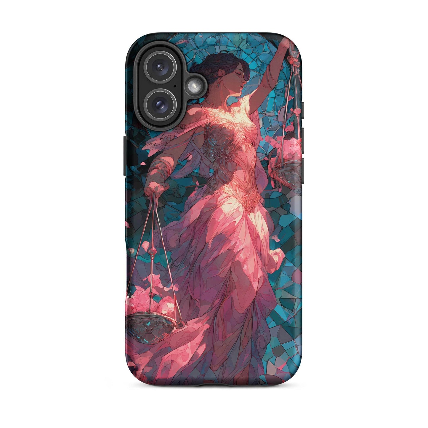 Libra Zodiac Sign Fan Art Tough Case for iPhone® - Chromavolt