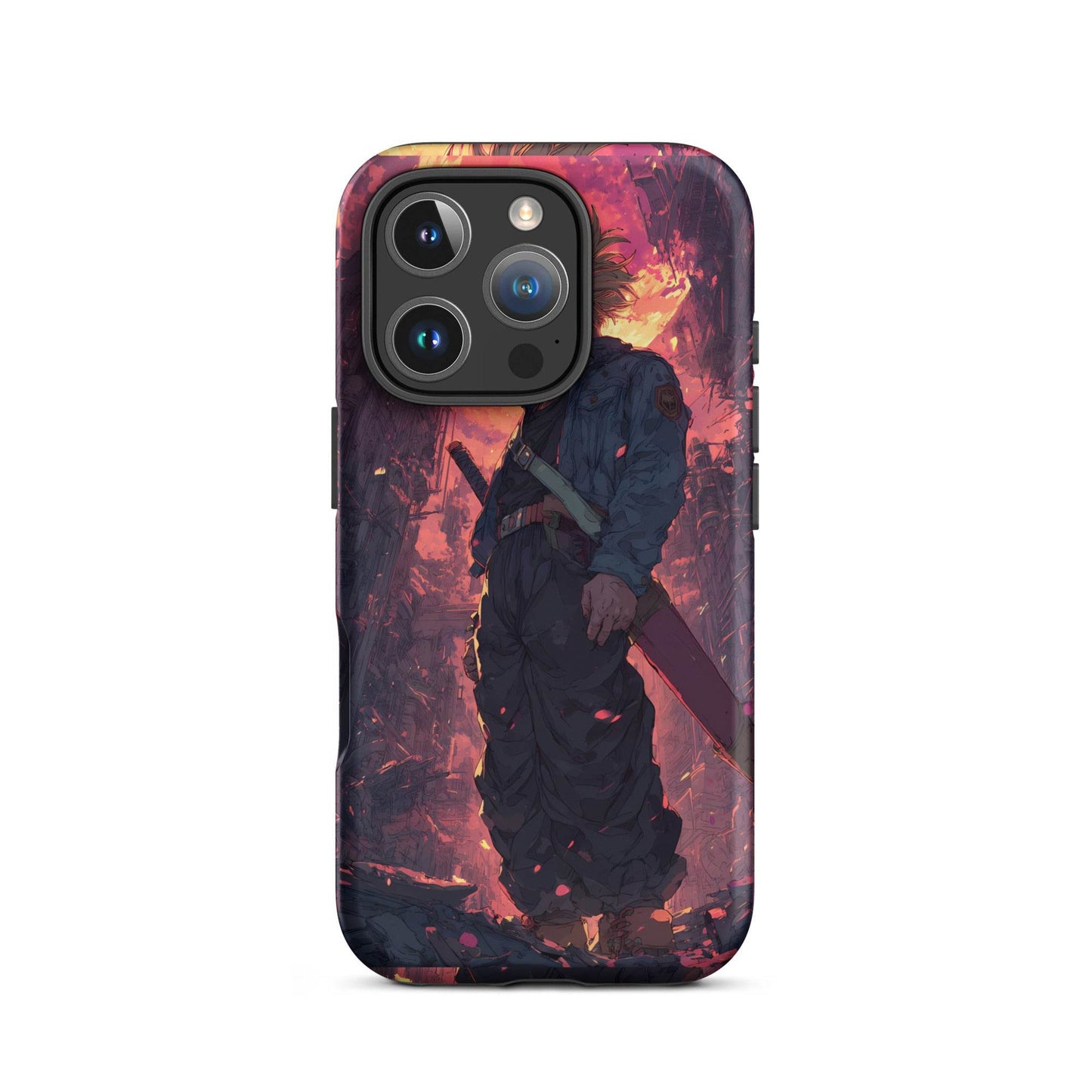 Super Saiyan Trunks Dragon Ball Z Tough Case for iPhone® - Chromavolt