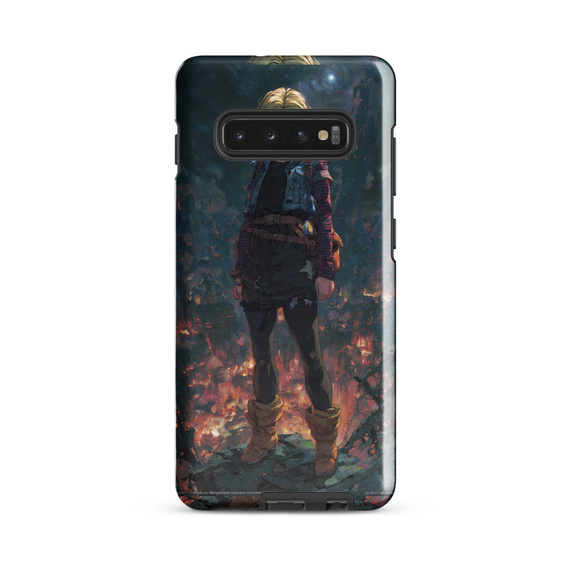 Android 18 Dragon Ball Z Anime Tough case for Samsung® - Chromavolt