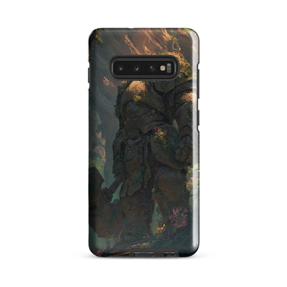 Earth Elemental Knight, Original Anime Art Tough case for Samsung® - Chromavolt