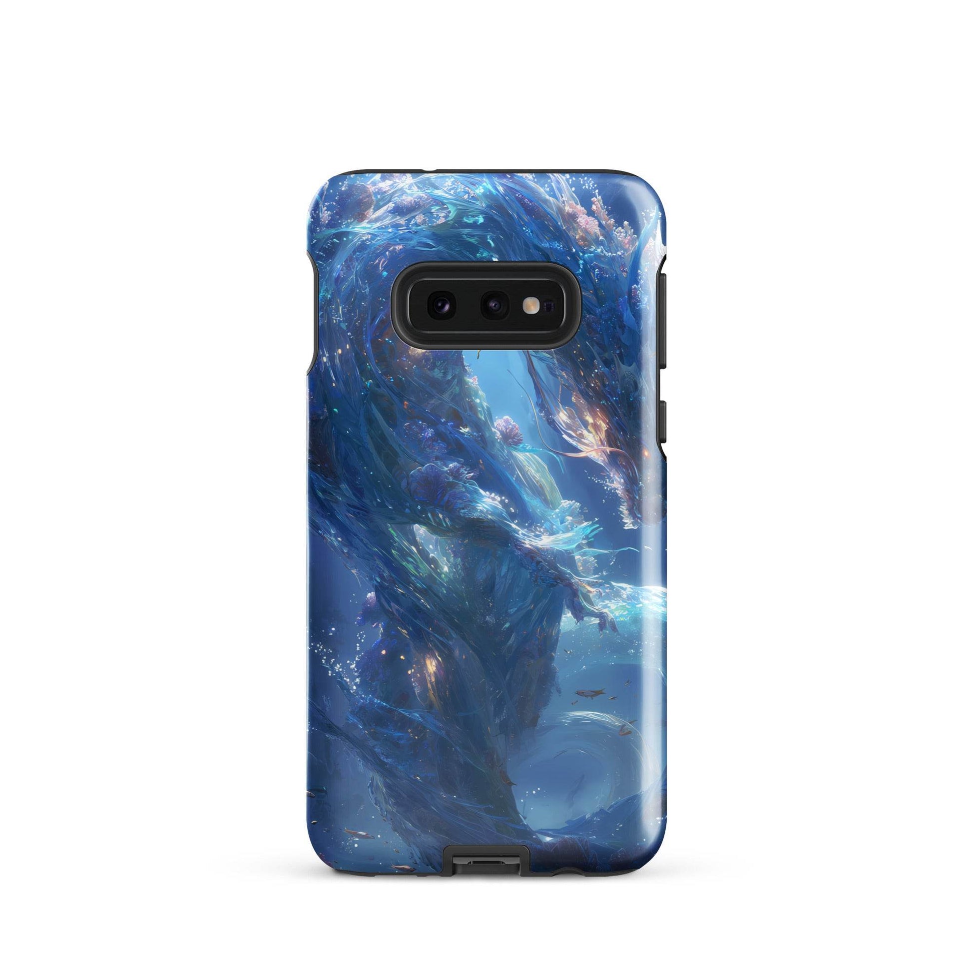 Water Dragon: The Serpent of Serenity Tough case for Samsung® - Chromavolt