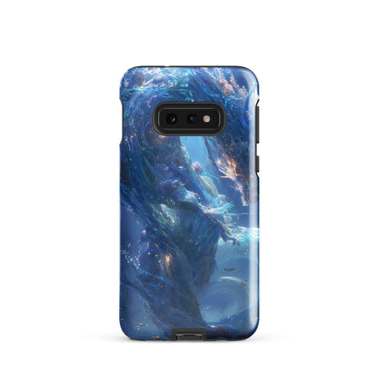 Water Dragon: The Serpent of Serenity Tough case for Samsung® - Chromavolt