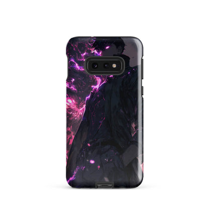 Solo Leveling Sung Jinwoo Shadow Monarch Anime Fan Art Tough case for Samsung® - Chromavolt