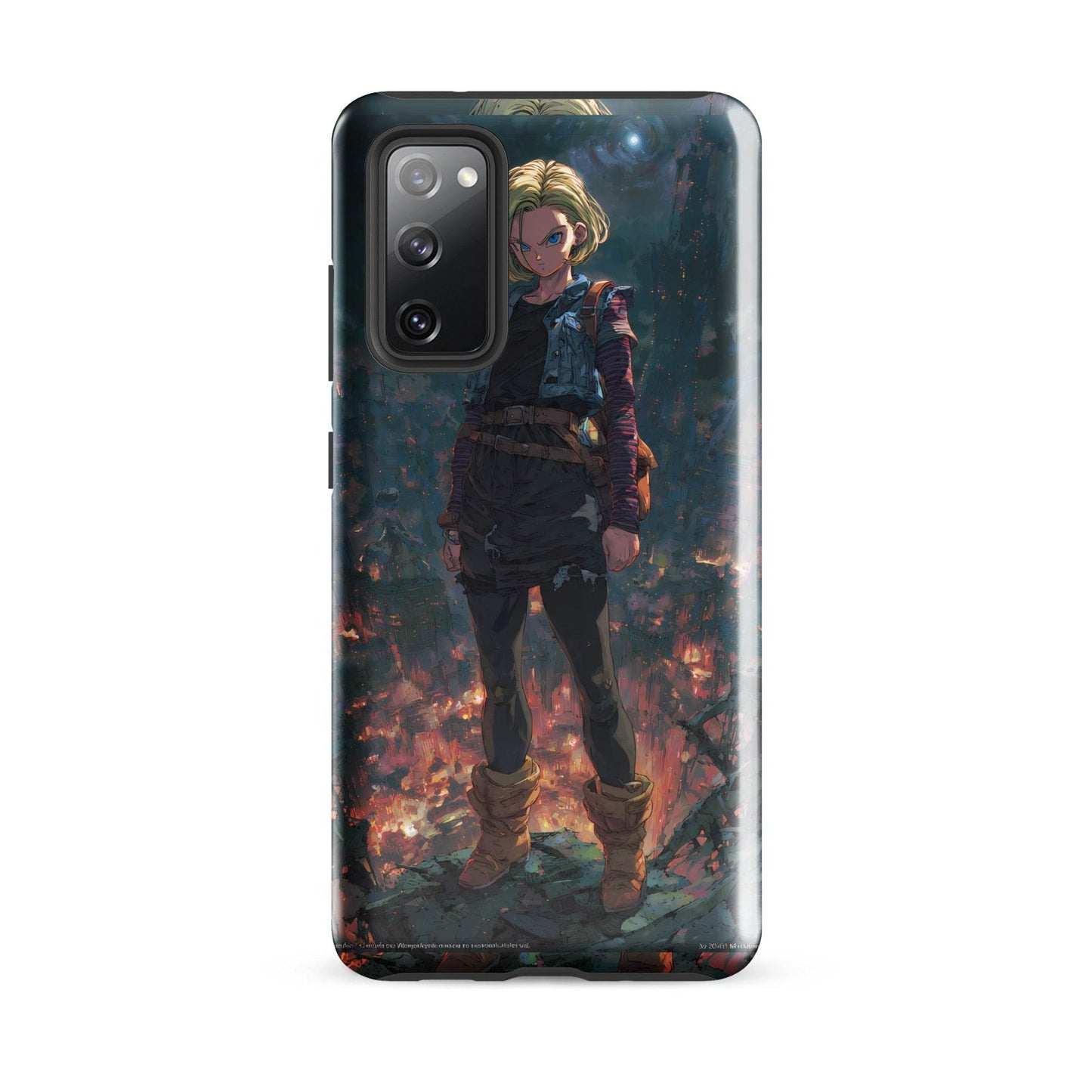 Android 18 Dragon Ball Z Anime Tough case for Samsung® - Chromavolt