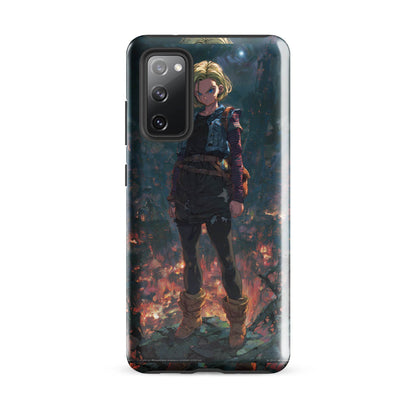 Android 18 Dragon Ball Z Anime Tough case for Samsung® - Chromavolt