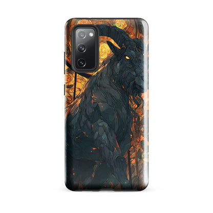 Capricorn Zodiac Sign Fan Art Tough case for Samsung® - Chromavolt