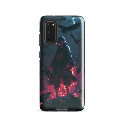 Itachi Uchiha, Naruto Shippuden Akatsuki Tsukuyomi Anime Tough case for Samsung® - Chromavolt